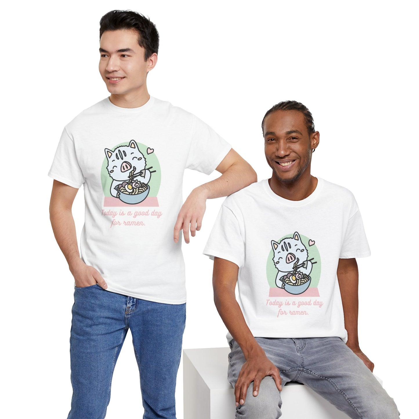 Inocchi's ramen unisex shirt from organic cotton (US market)