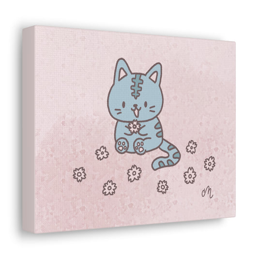 Sakura kitty art canvas (US market)