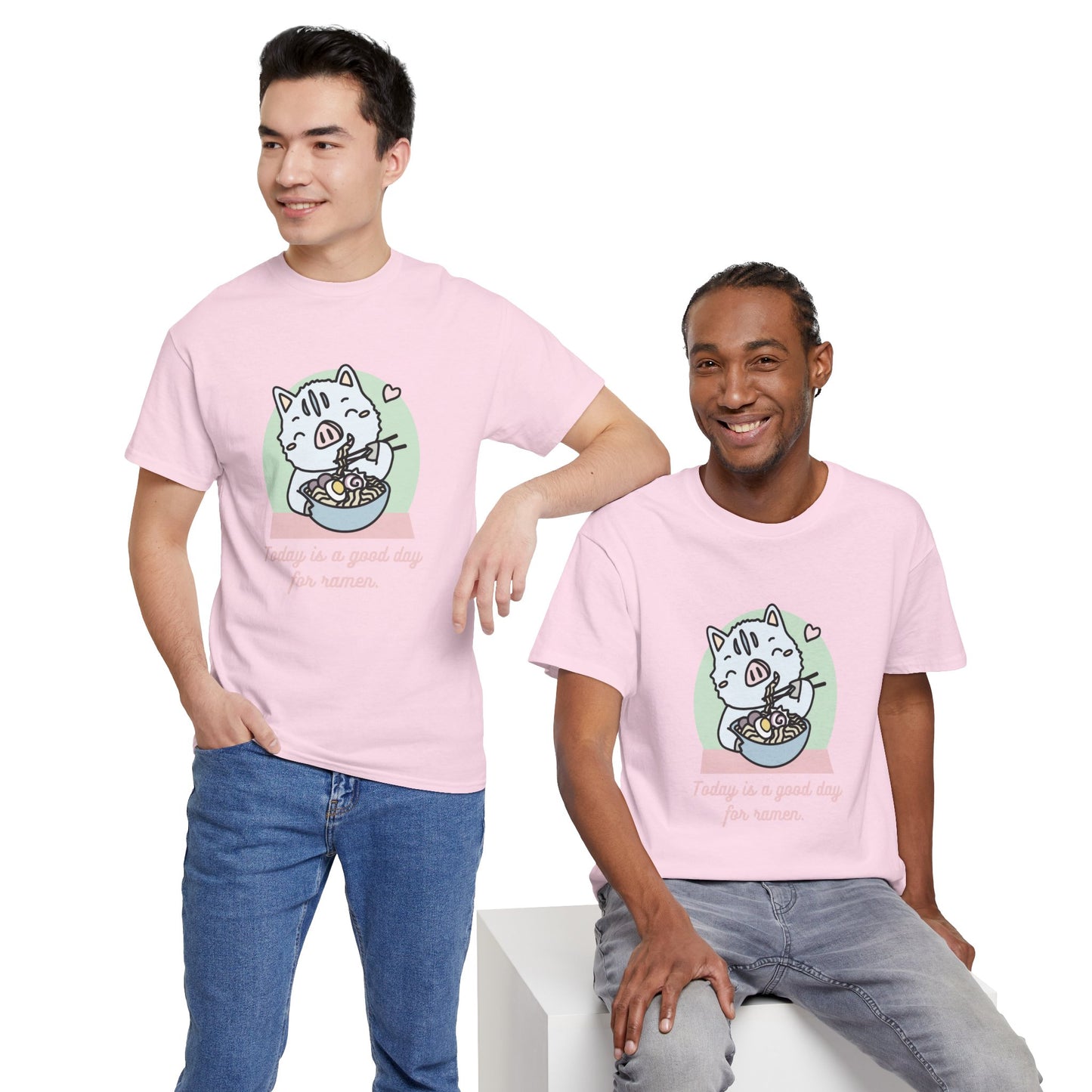 Inocchi's ramen unisex shirt from organic cotton (US market)
