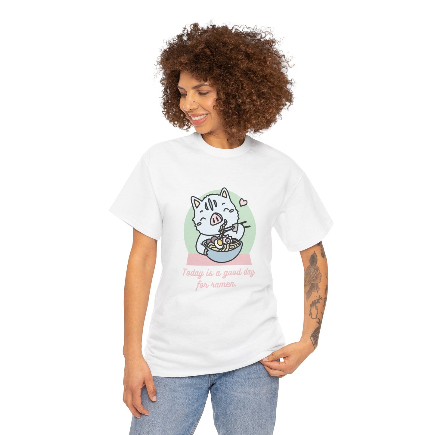 Inocchi's ramen unisex shirt from organic cotton (US market)