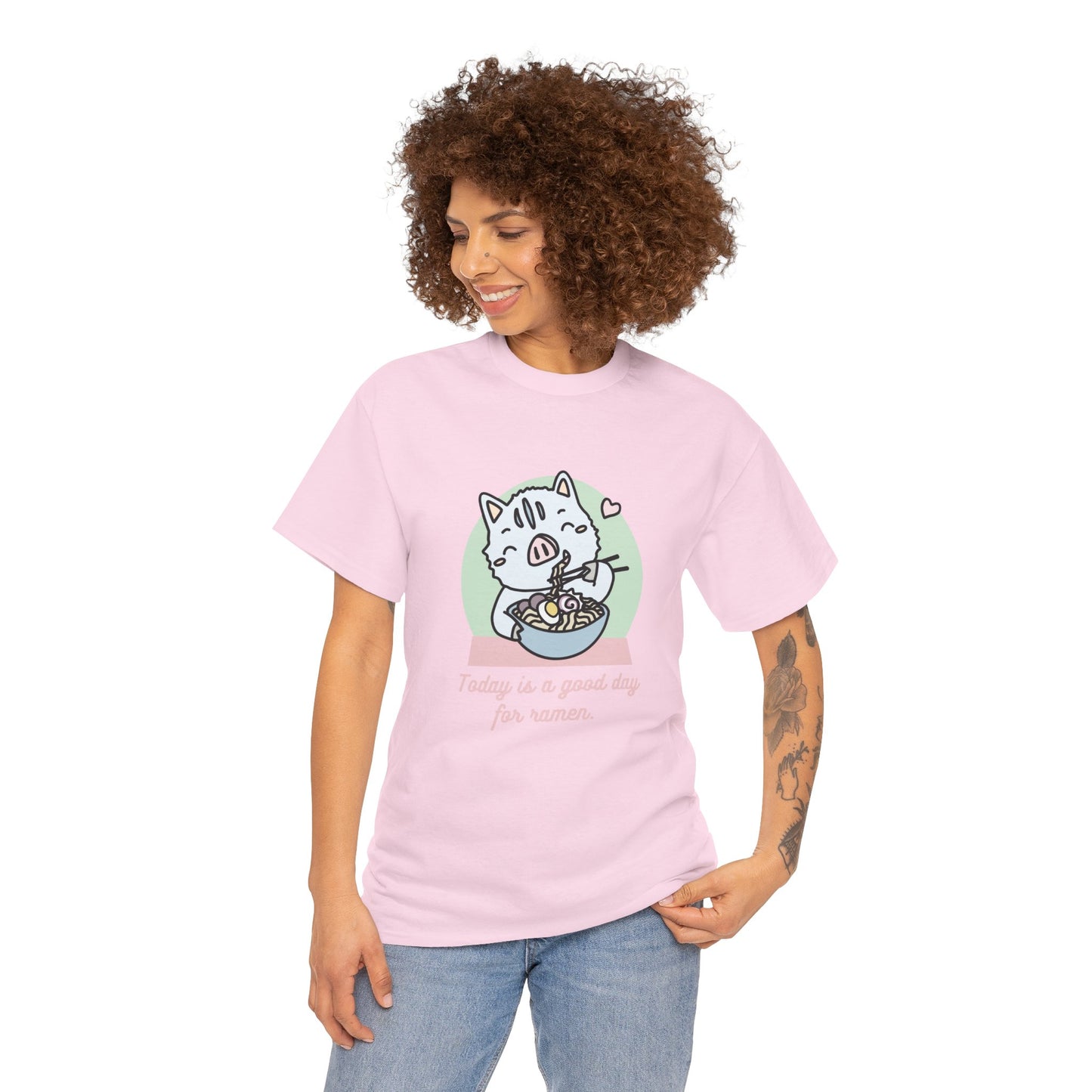 Inocchi's ramen unisex shirt from organic cotton (US market)