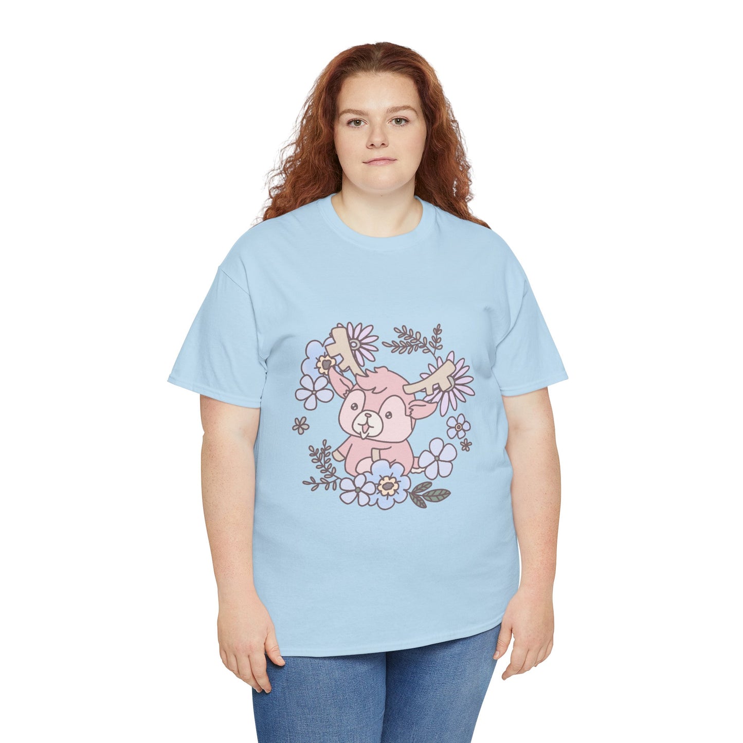 Shikataro's flower unisex shirt from organic cotton (US market)