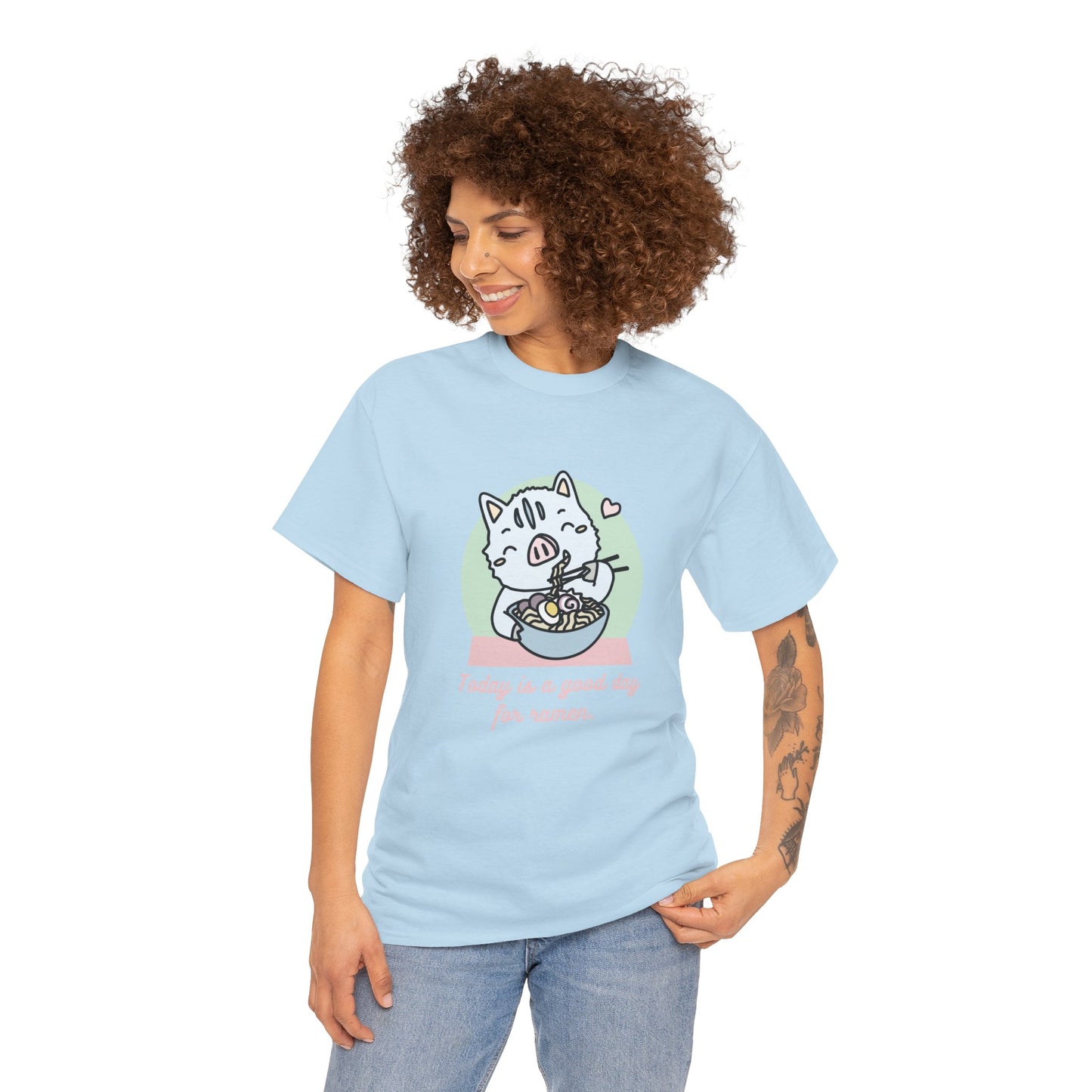 Inocchi's ramen unisex shirt from organic cotton (US market)