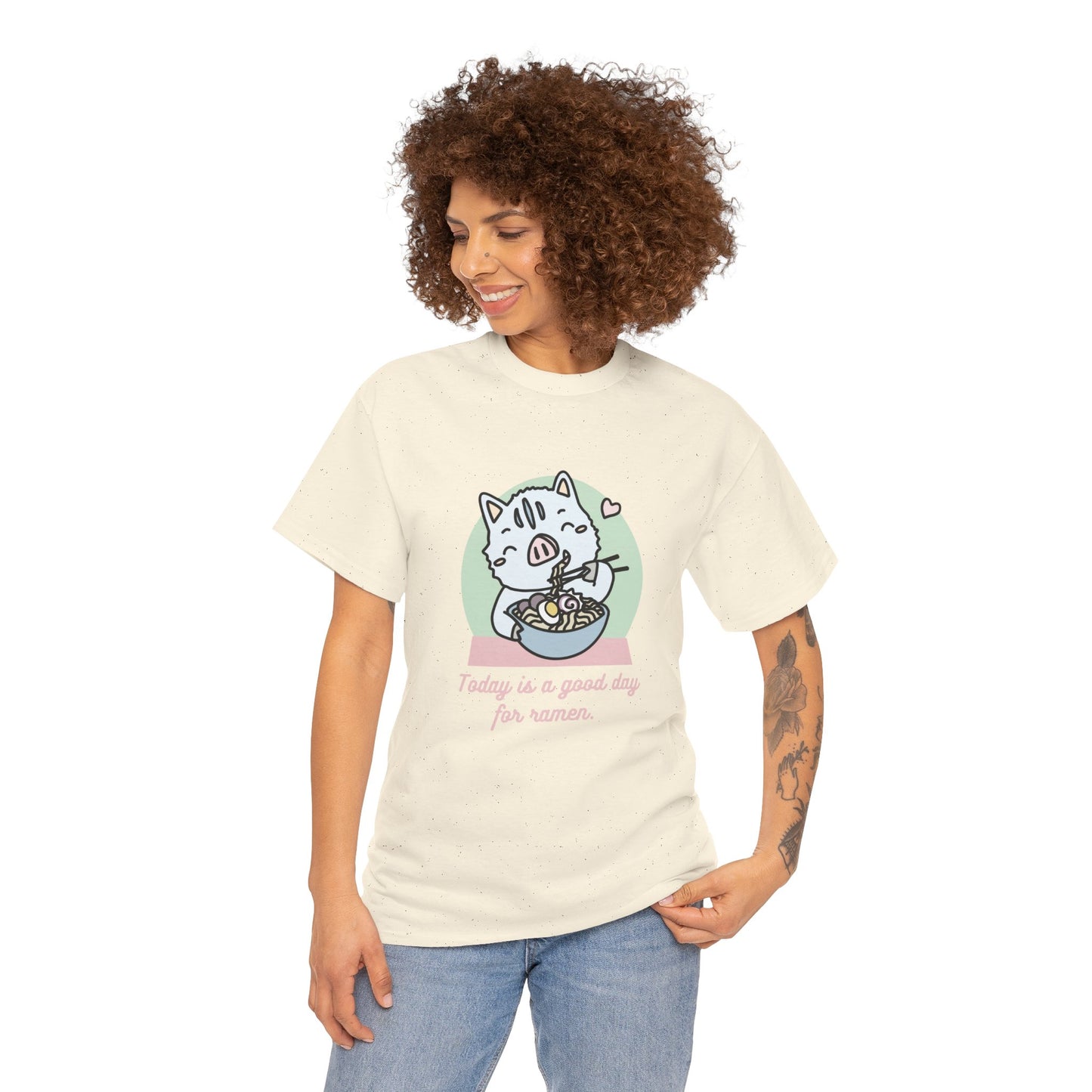 Inocchi's ramen unisex shirt from organic cotton (US market)