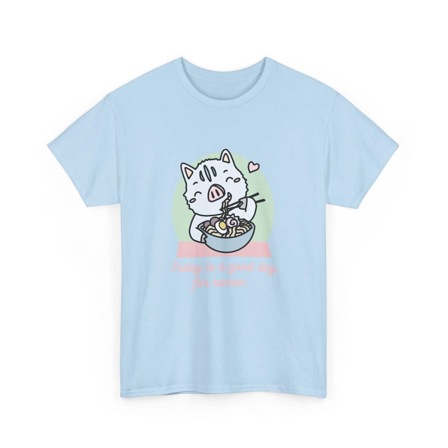 Inocchi's ramen unisex shirt from organic cotton (US market)