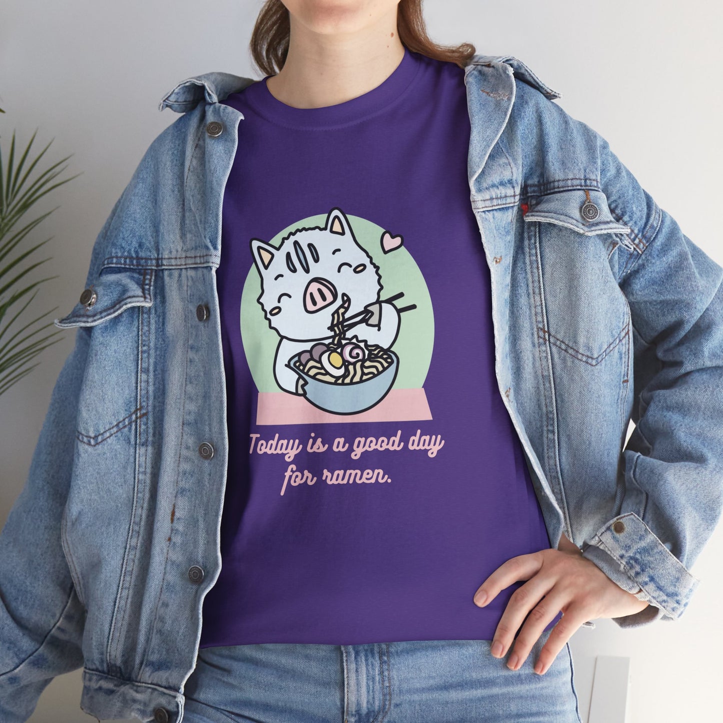 Inocchi's ramen unisex shirt from organic cotton (US market)
