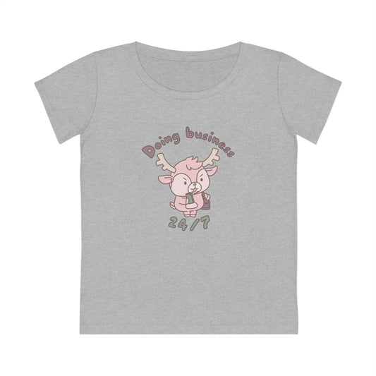 Shikataro's business women's shirt from organic cotton (EU market)