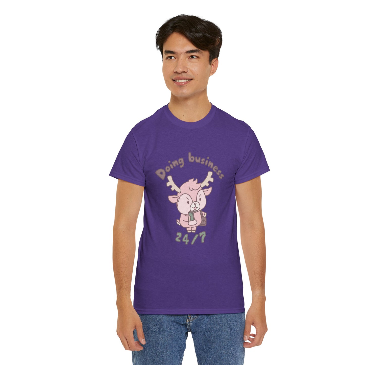 Shikataro's business unisex shirt from organic cotton (US market)