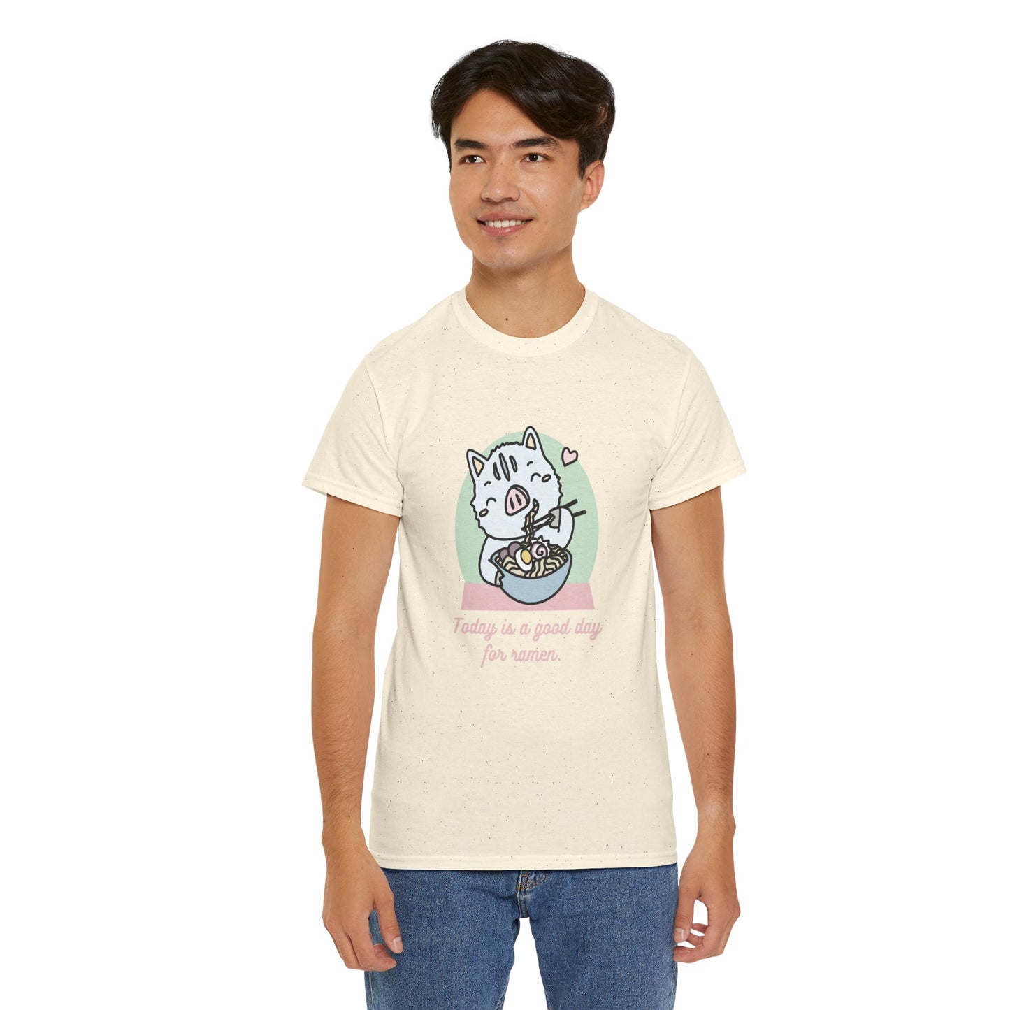 Inocchi's ramen unisex shirt from organic cotton (US market)