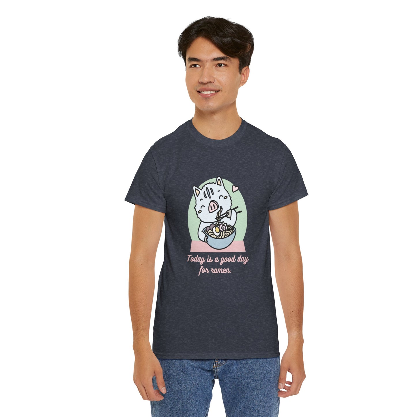 Inocchi's ramen unisex shirt from organic cotton (US market)