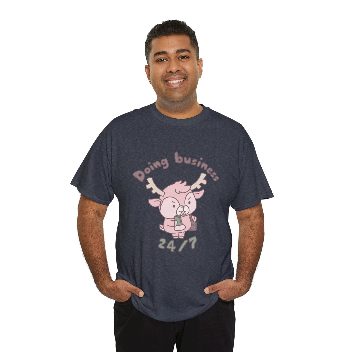 Shikataro's business unisex shirt from organic cotton (US market)