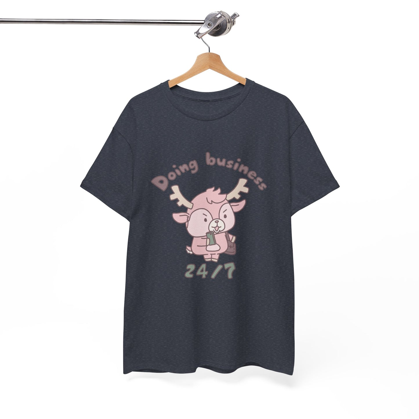 Shikataro's business unisex shirt from organic cotton (US market)