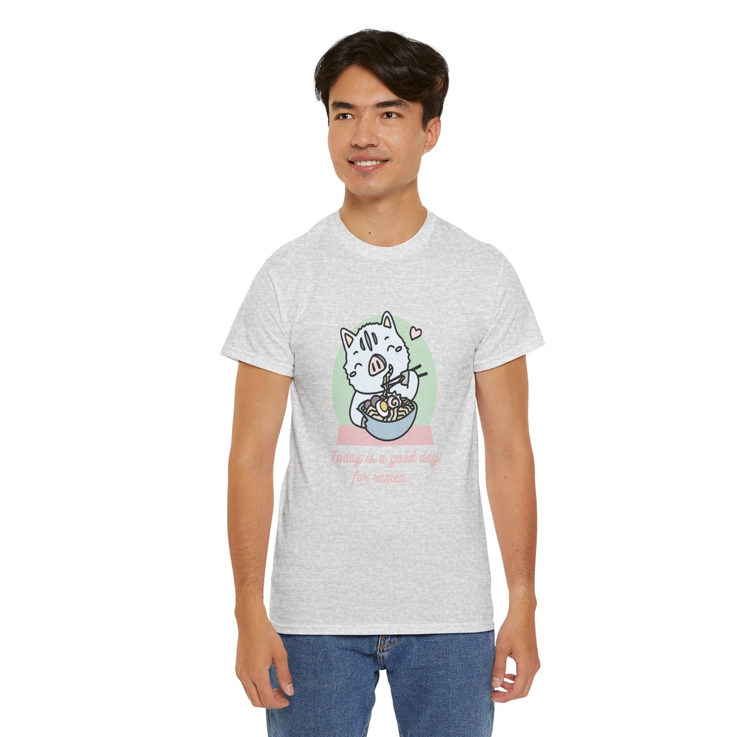 Inocchi's ramen unisex shirt from organic cotton (US market)