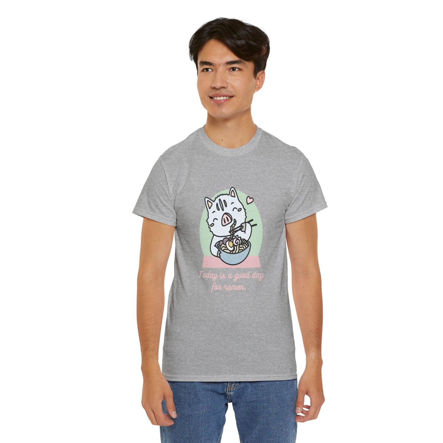 Inocchi's ramen unisex shirt from organic cotton (US market)