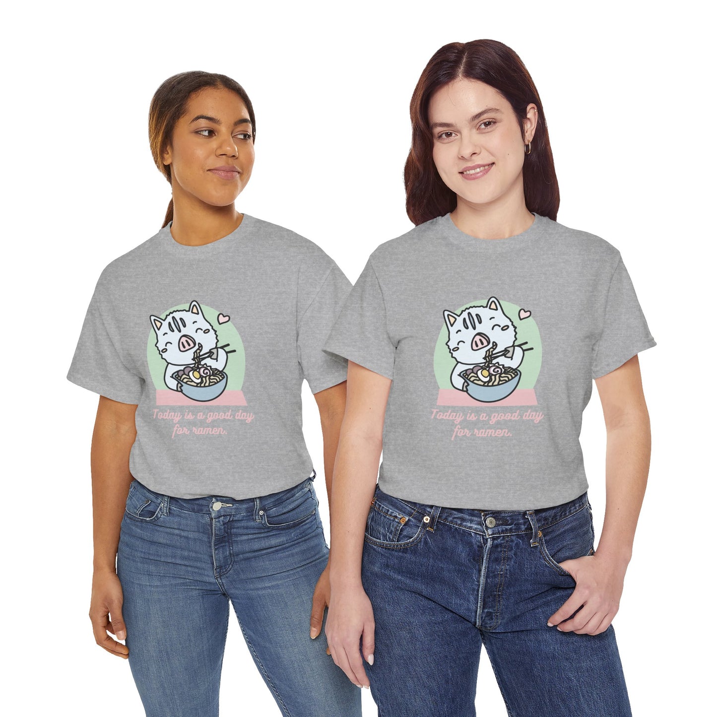 Inocchi's ramen unisex shirt from organic cotton (US market)