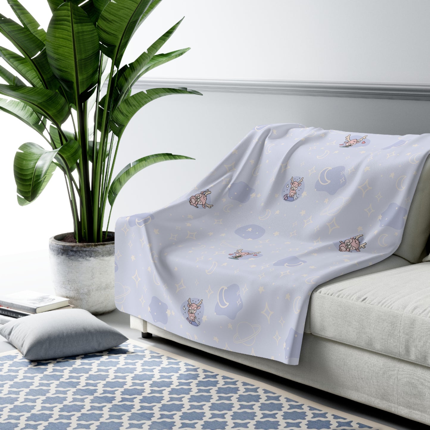 Shikataro's good night fleece blanket (US product)