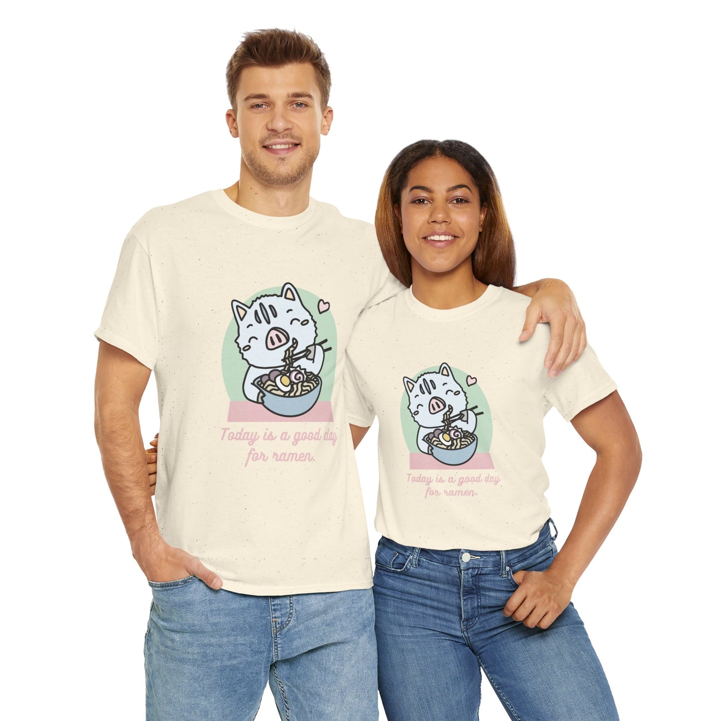 Inocchi's ramen unisex shirt from organic cotton (US market)