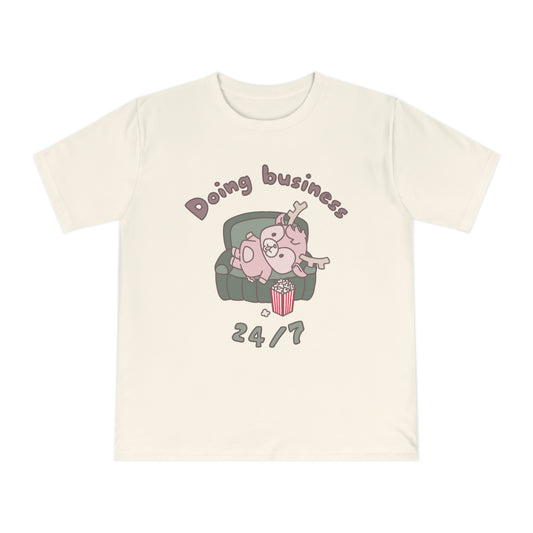 Shikataro's lazy unisex shirt from organic cotton (EU market)