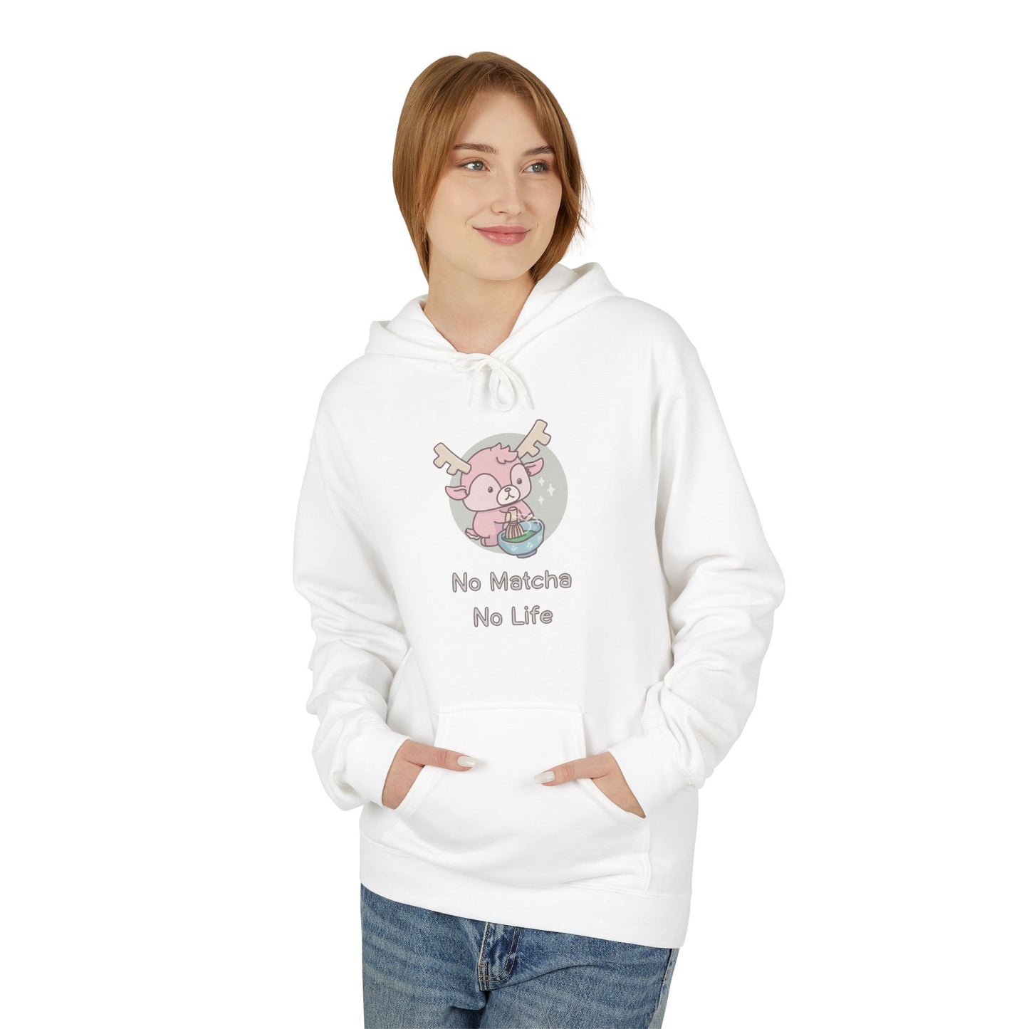 Shikataro's matcha unisex hoodie (EU market)