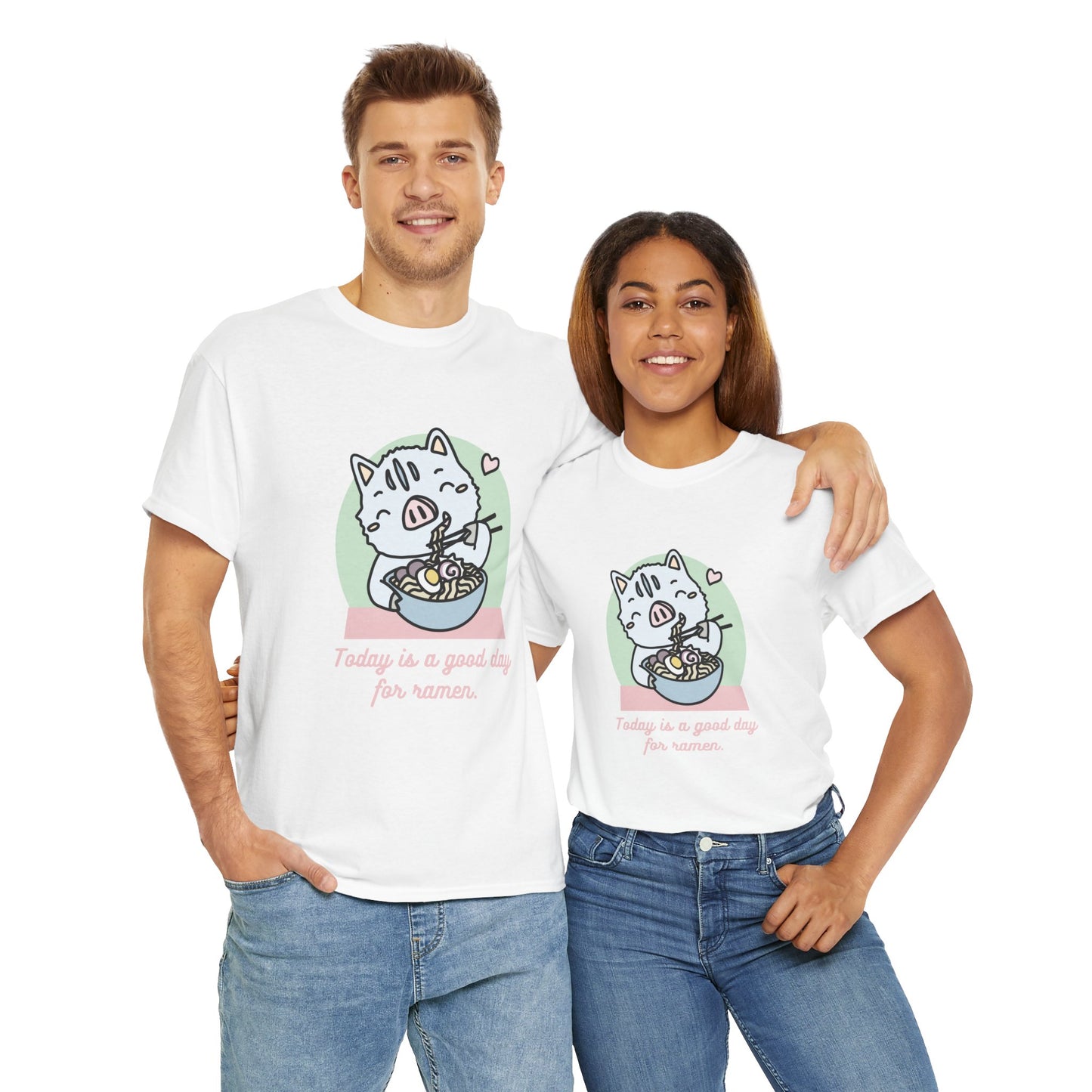Inocchi's ramen unisex shirt from organic cotton (US market)