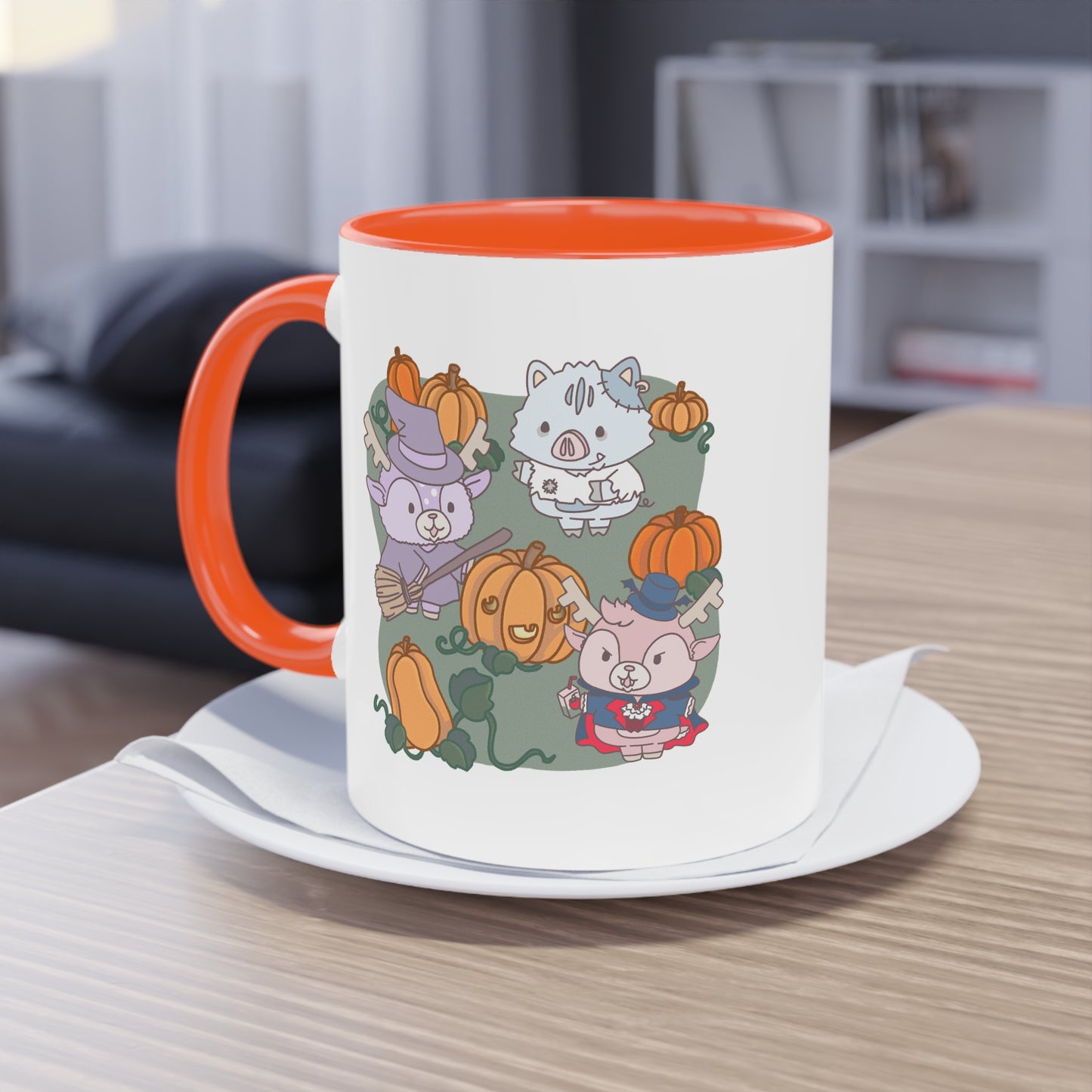 Shikataro's Halloween pumpkin patch mug (EU market)