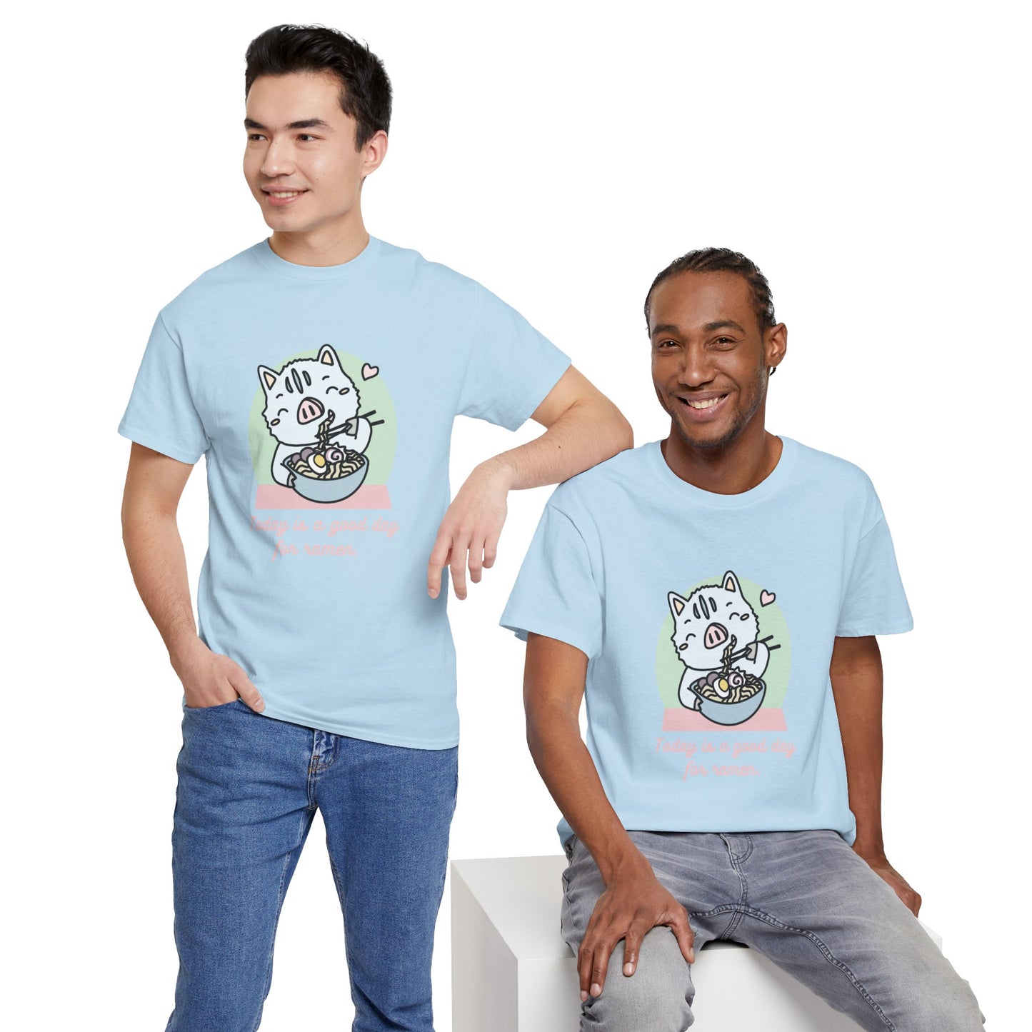 Inocchi's ramen unisex shirt from organic cotton (US market)