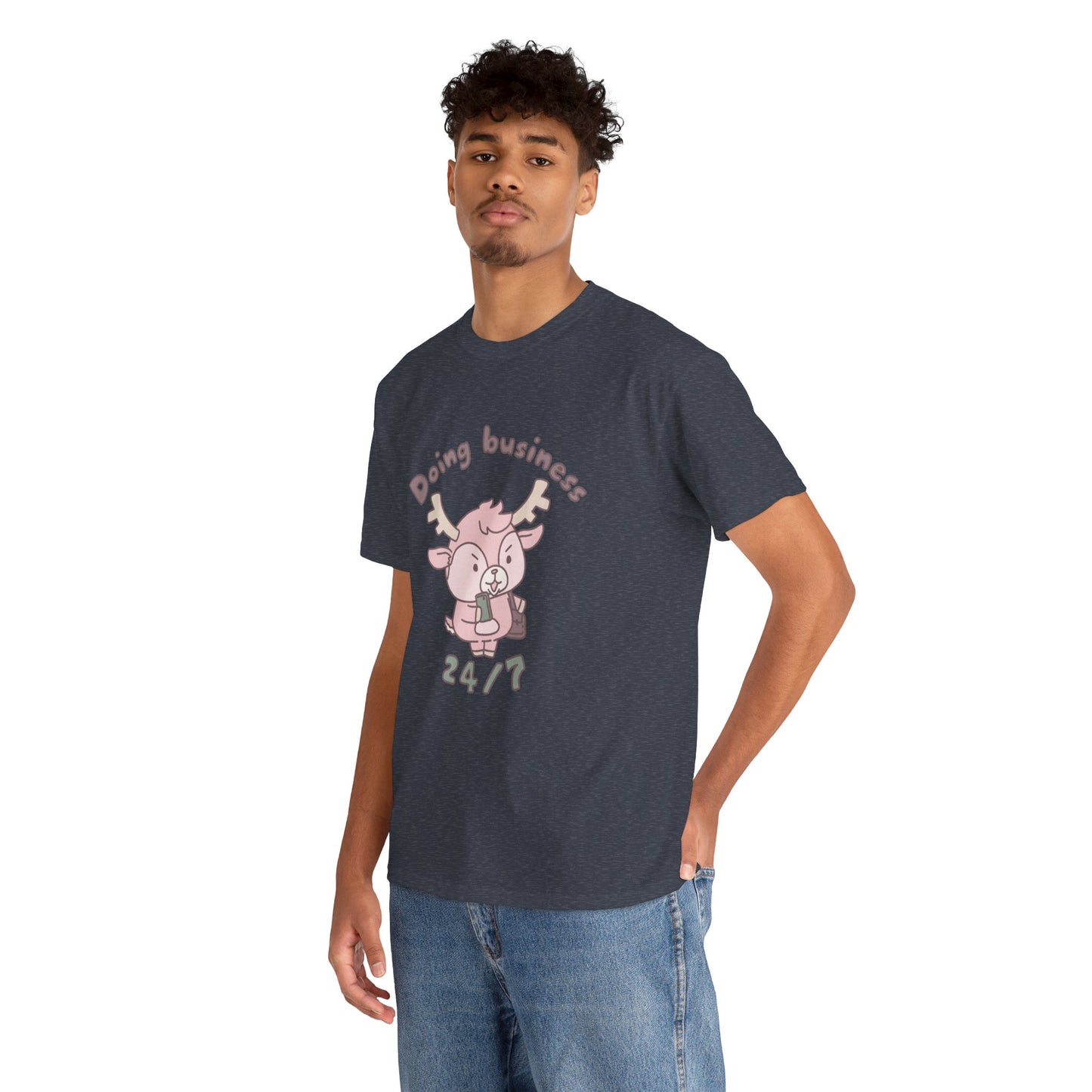 Shikataro's business unisex shirt from organic cotton (US market)