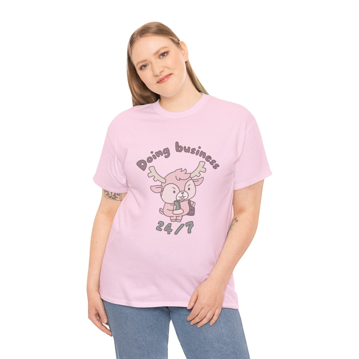 Shikataro's business unisex shirt from organic cotton (US market)