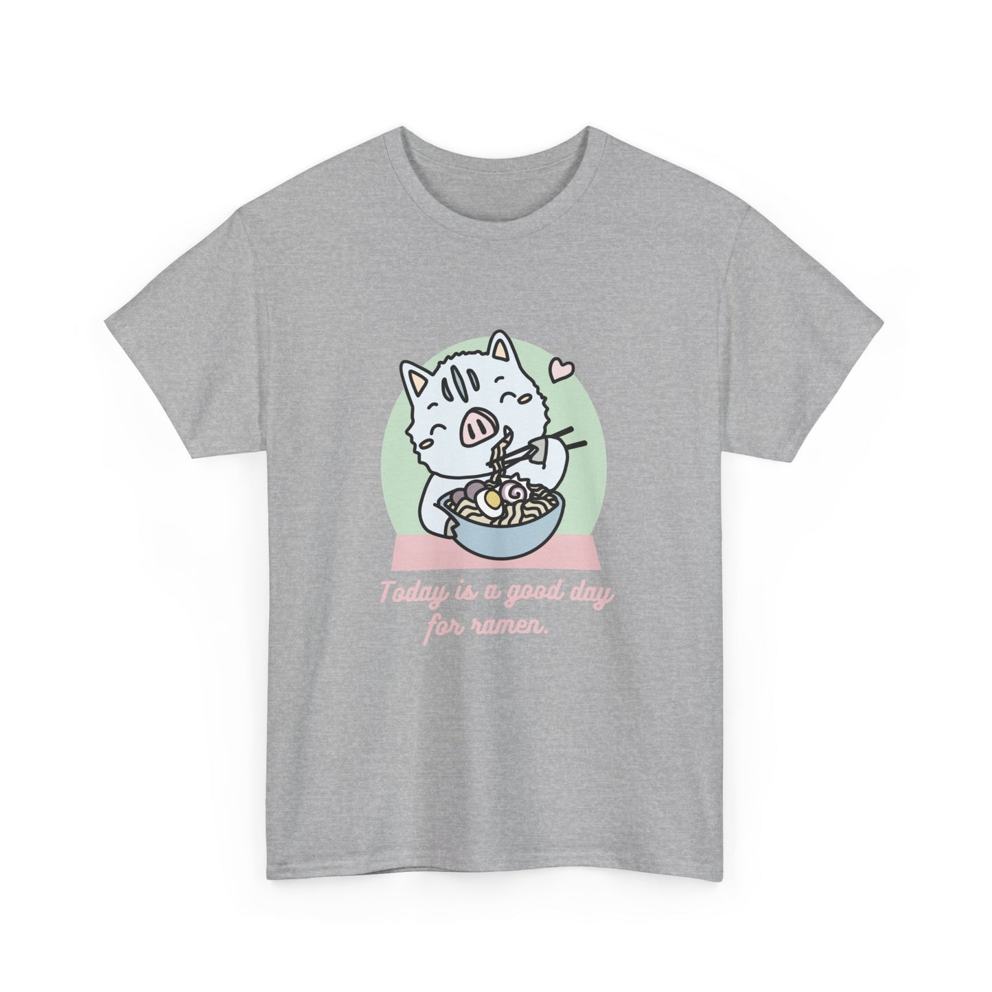 Inocchi's ramen unisex shirt from organic cotton (US market)