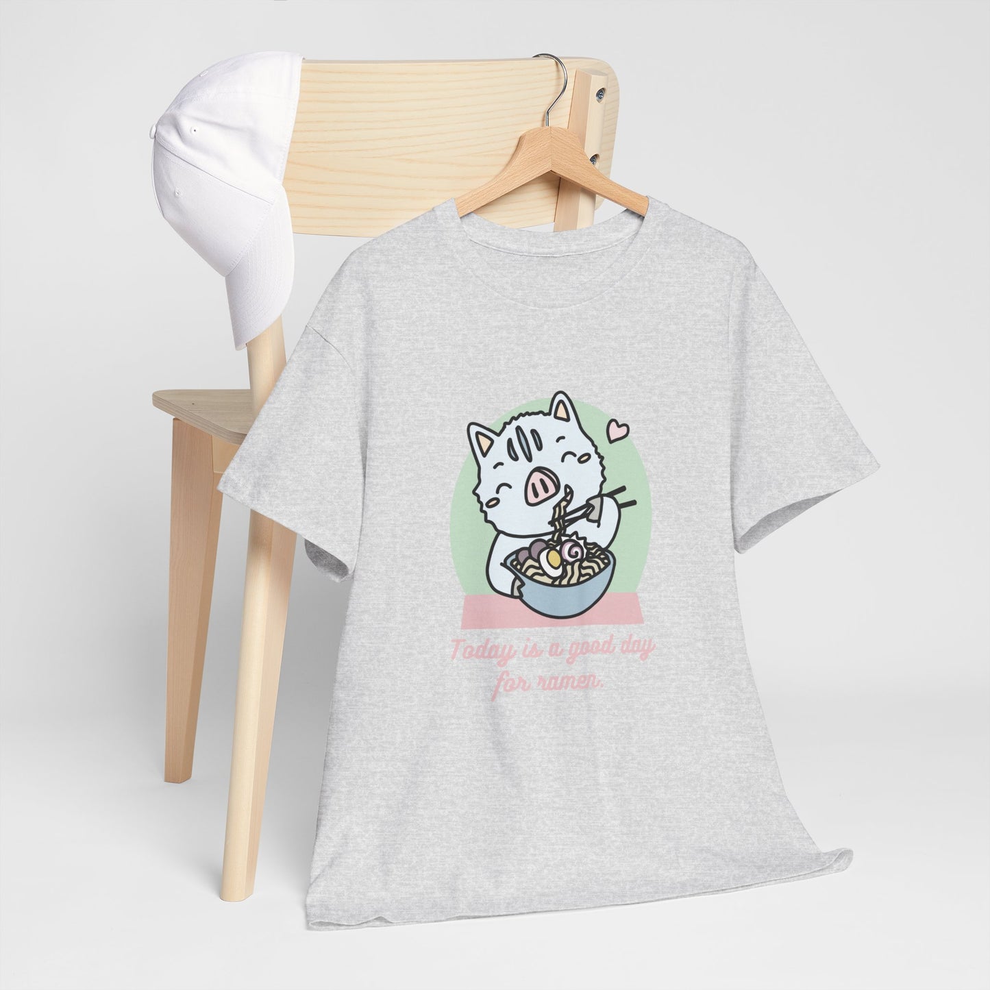 Inocchi's ramen unisex shirt from organic cotton (US market)