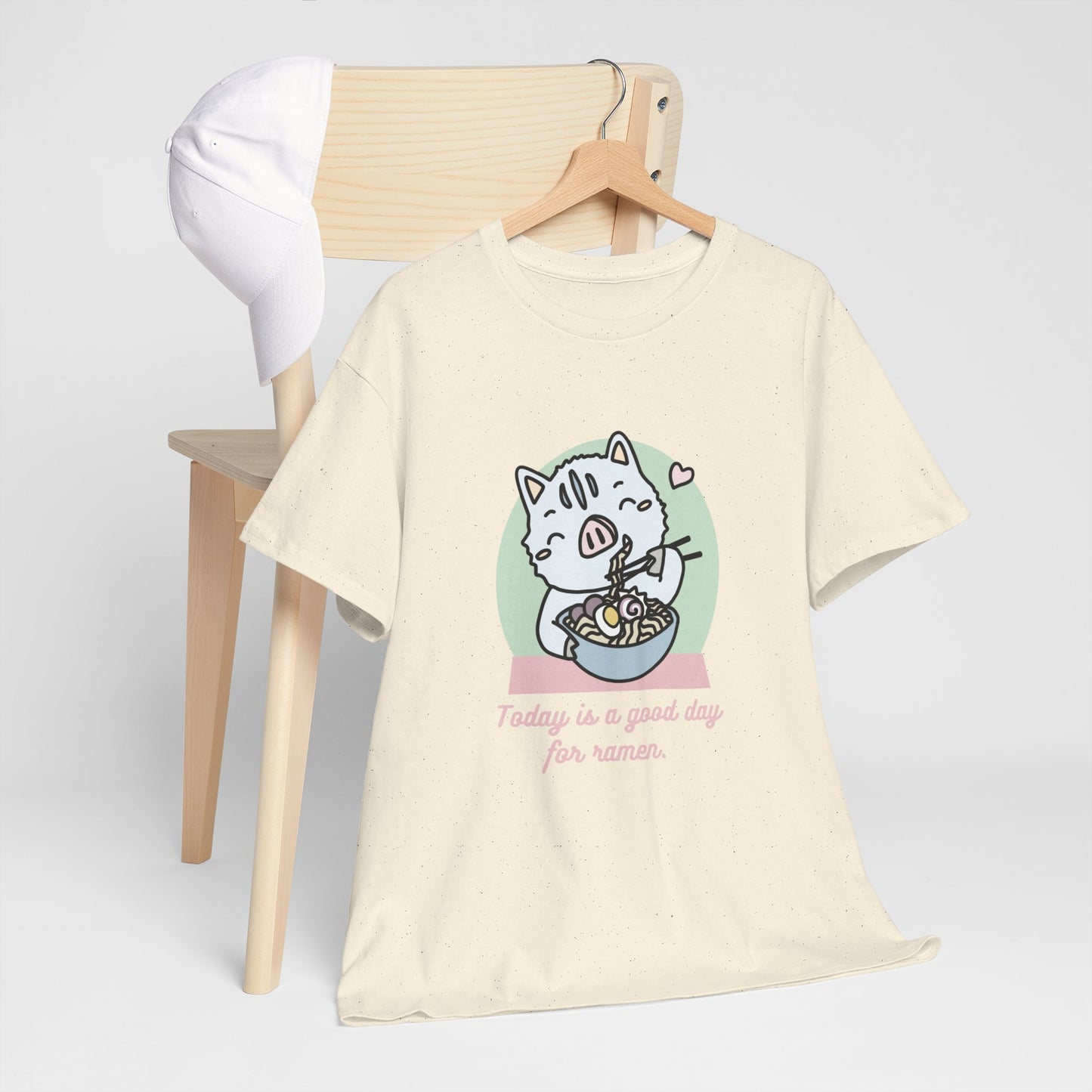 Inocchi's ramen unisex shirt from organic cotton (US market)
