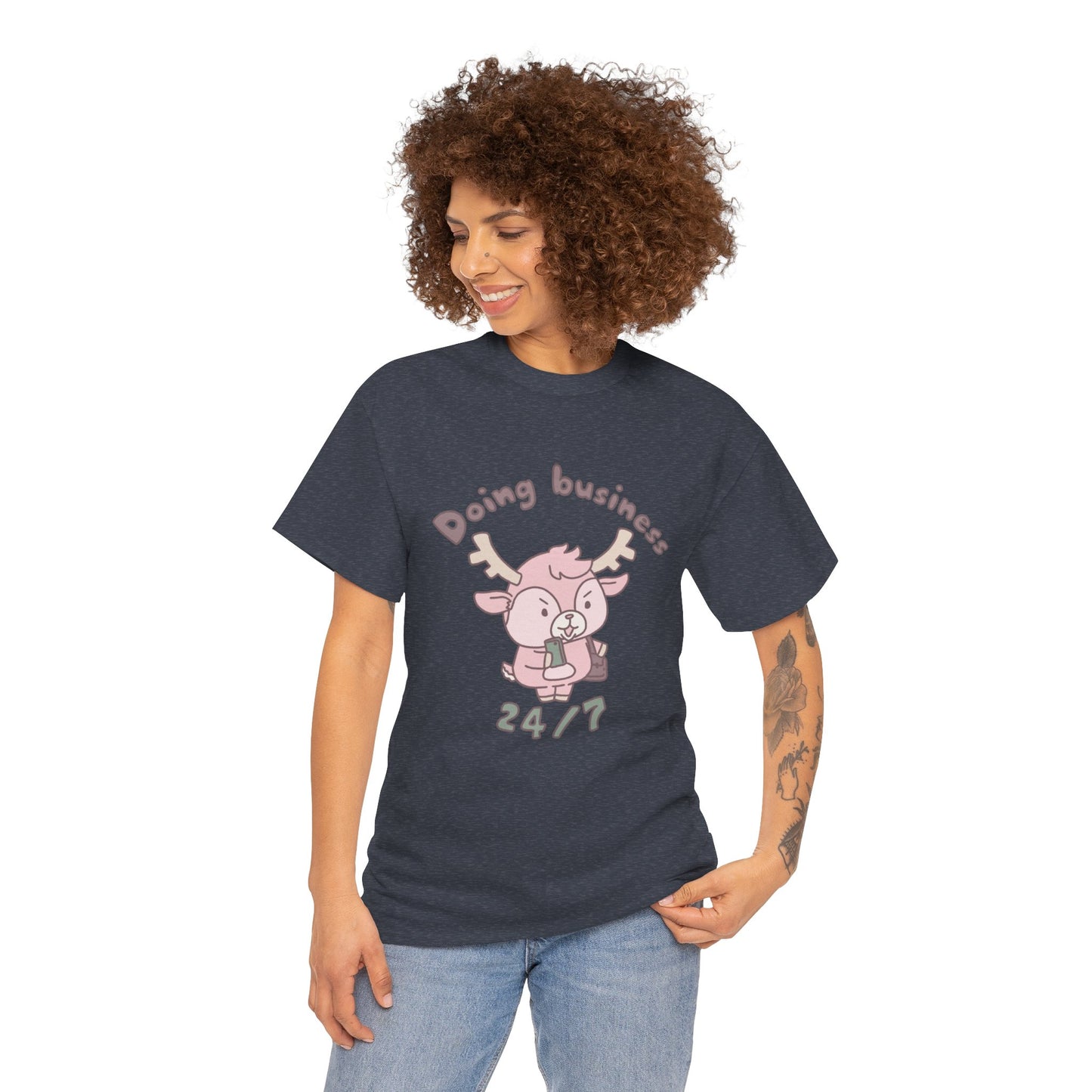 Shikataro's business unisex shirt from organic cotton (US market)