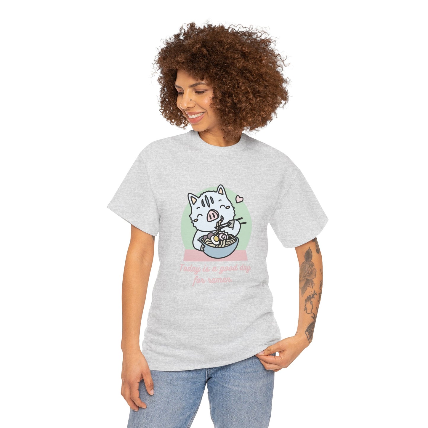 Inocchi's ramen unisex shirt from organic cotton (US market)