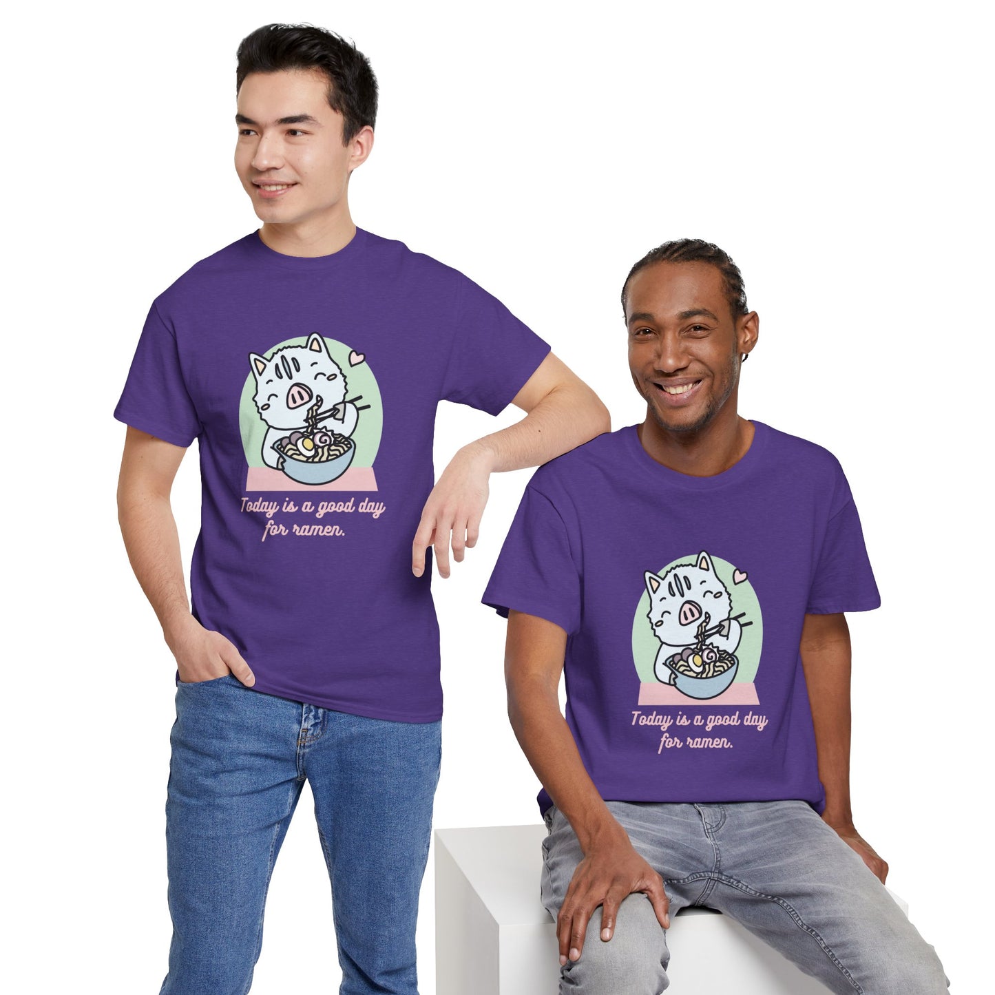 Inocchi's ramen unisex shirt from organic cotton (US market)