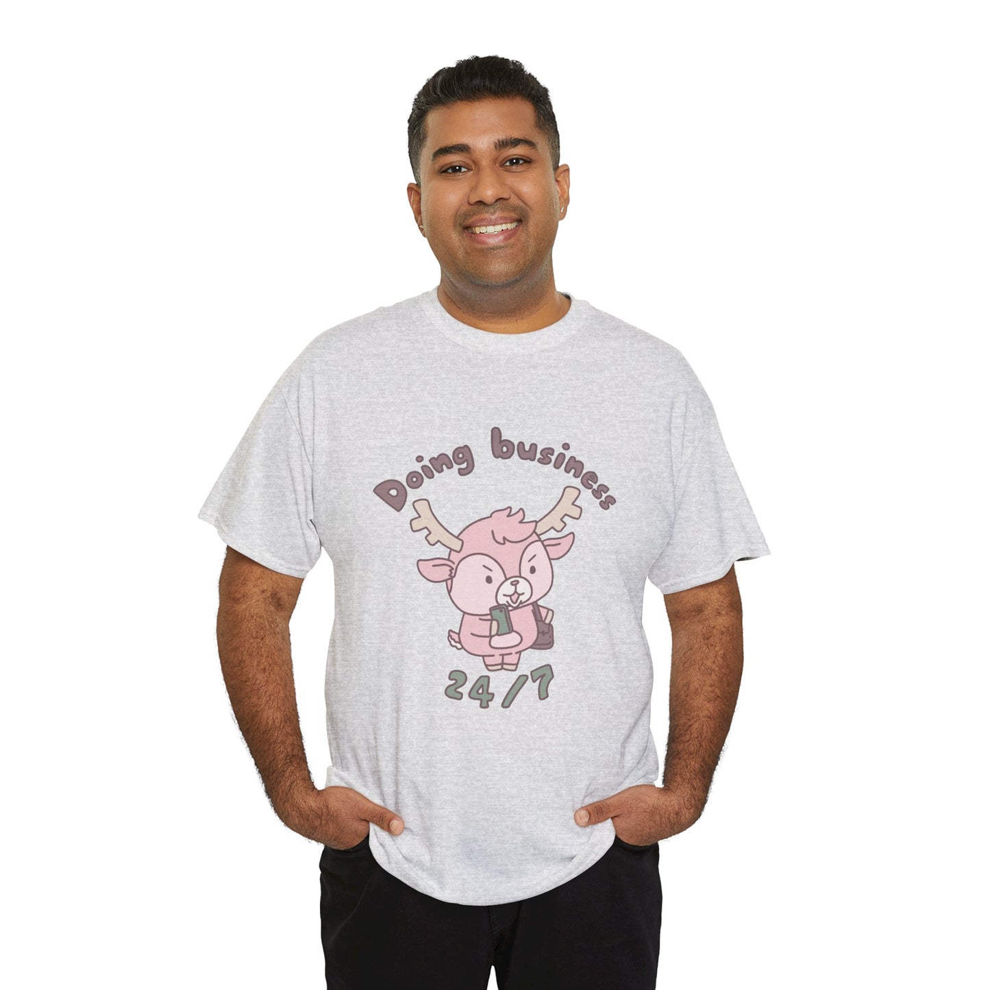 Shikataro's business unisex shirt from organic cotton (US market)