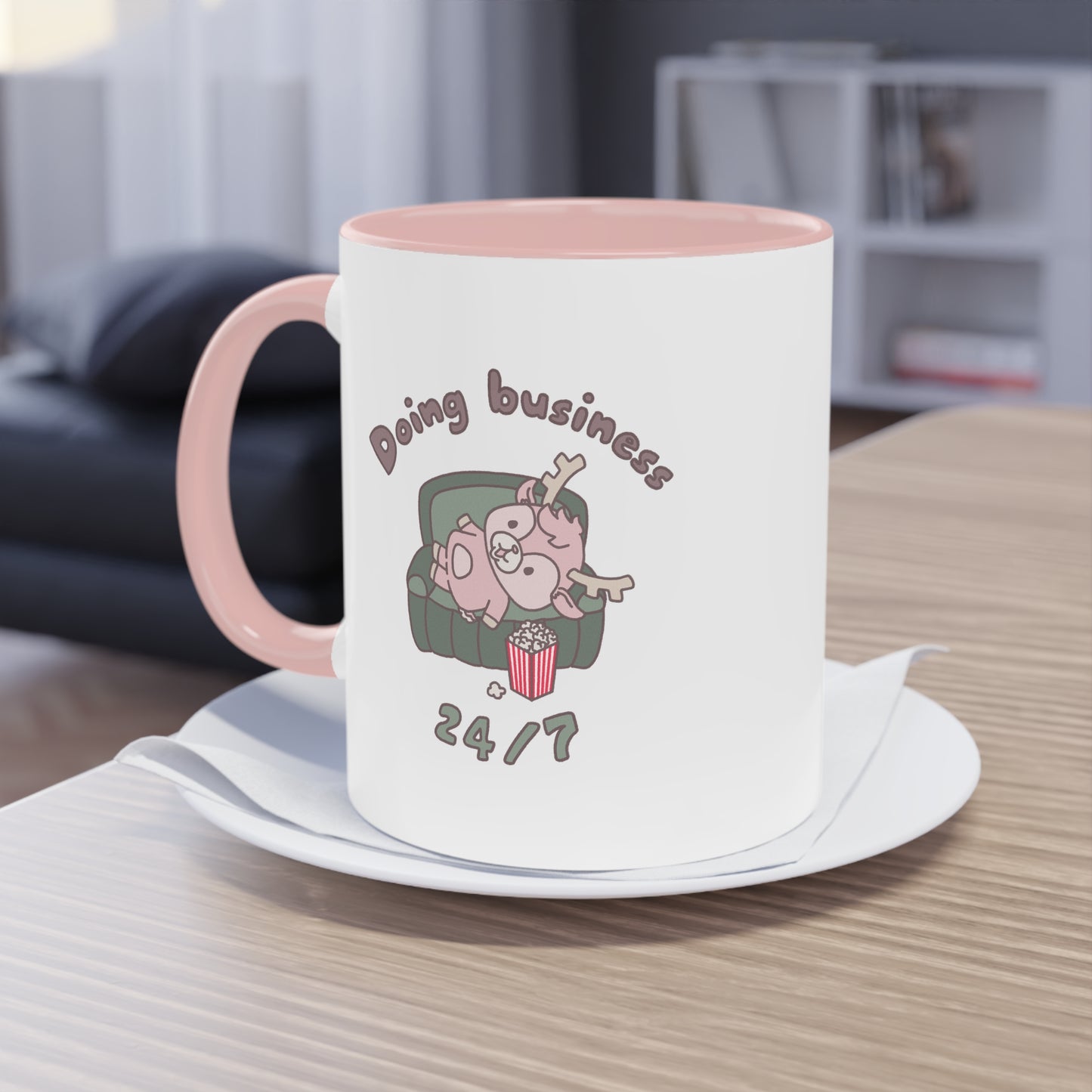Shikataro's lazy business mug (EU market)