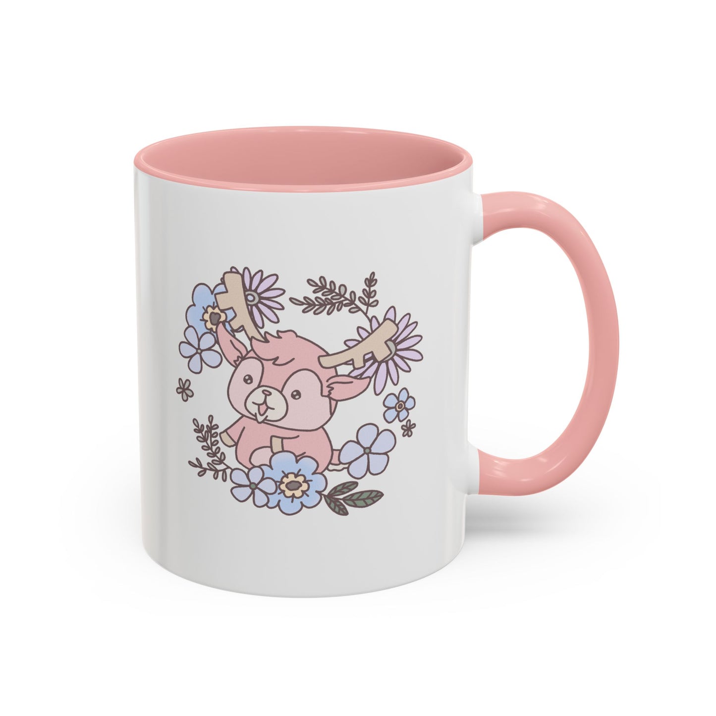 Shikataro & Inocchi's flower mug with two different motives (US market)