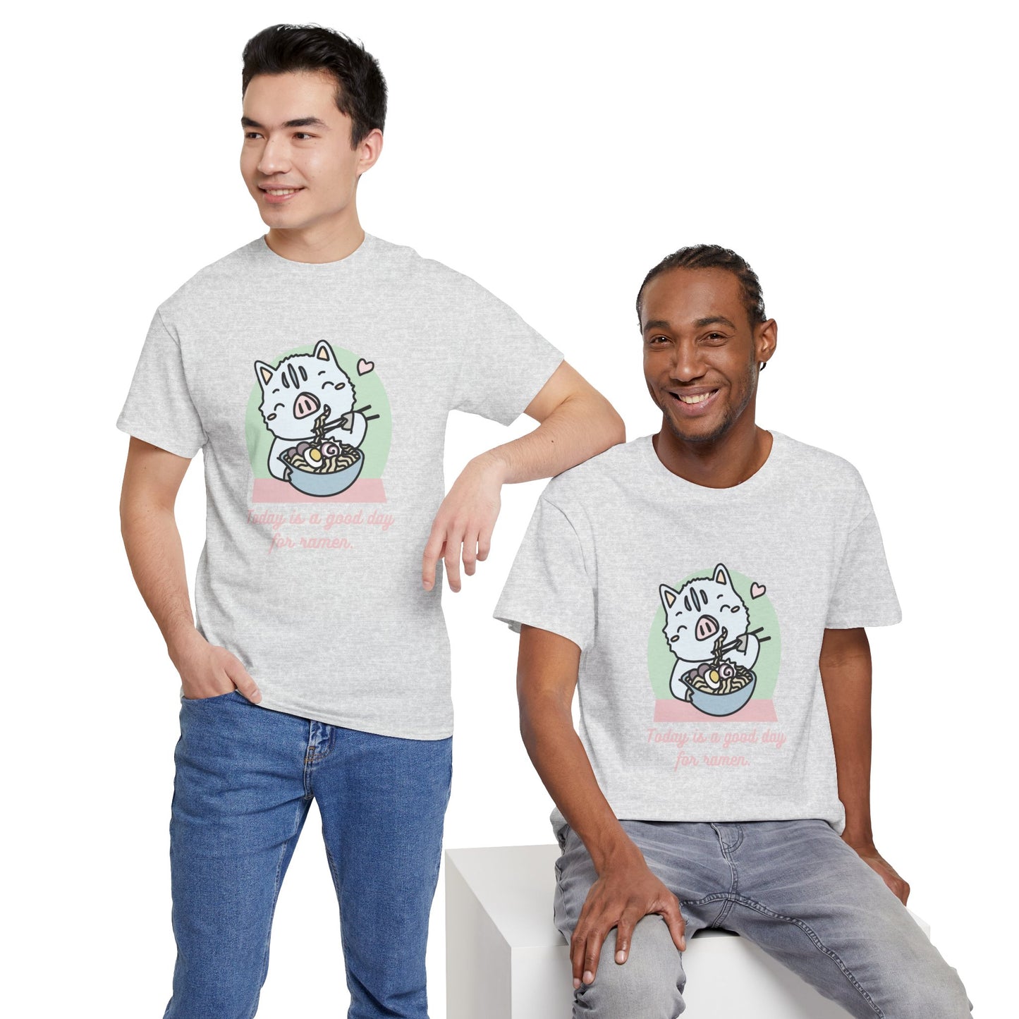 Inocchi's ramen unisex shirt from organic cotton (US market)