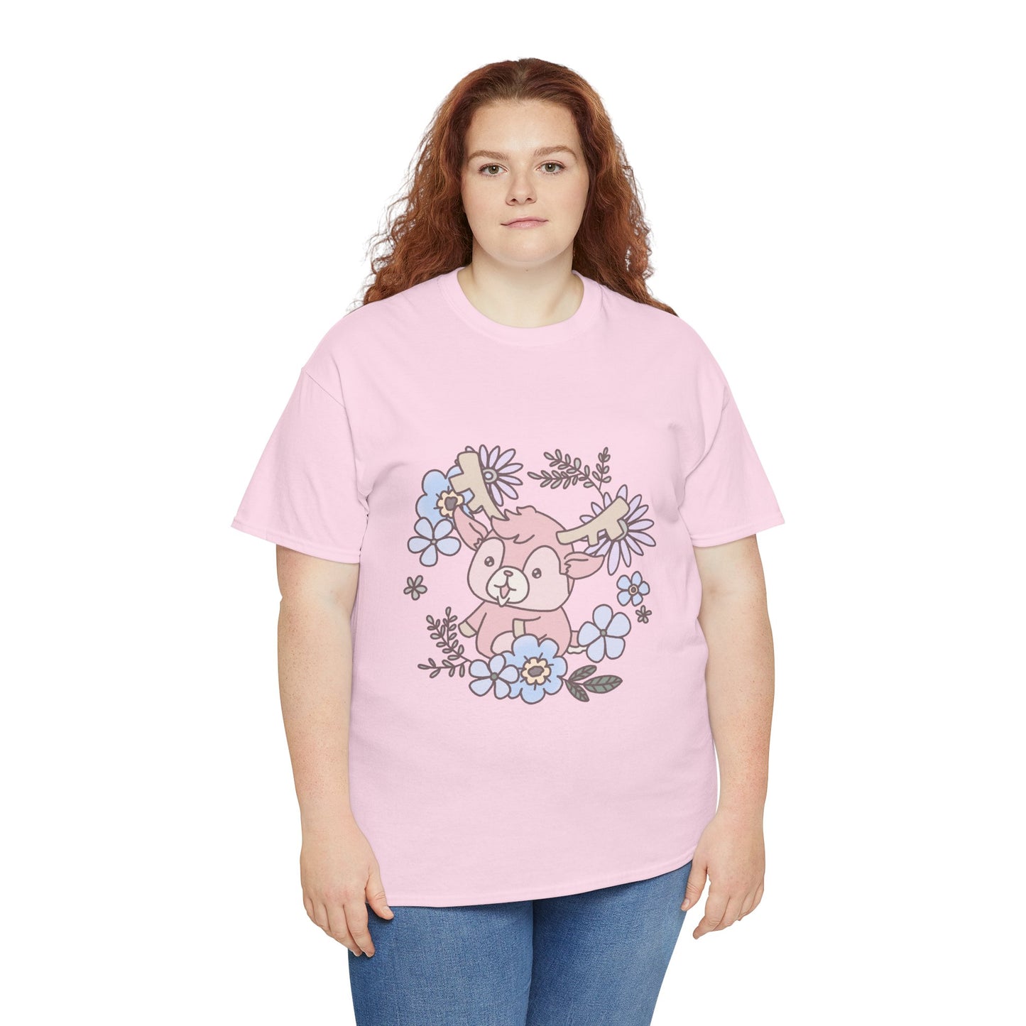 Shikataro's flower unisex shirt from organic cotton (US market)