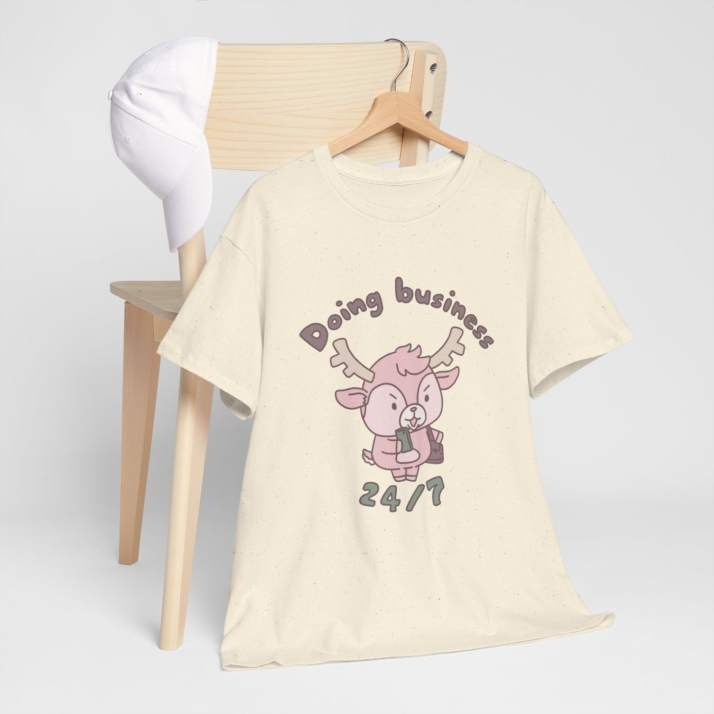 Shikataro's business unisex shirt from organic cotton (US market)