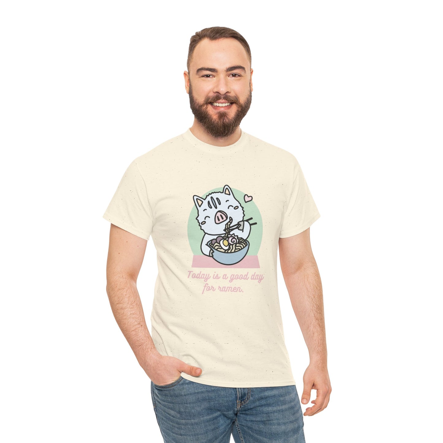 Inocchi's ramen unisex shirt from organic cotton (US market)