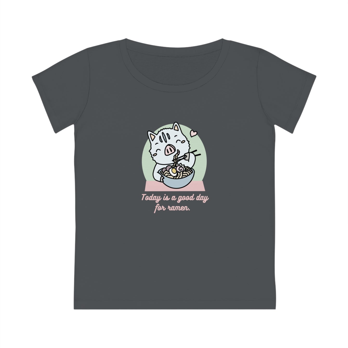 Inocchi's ramen women's shirt from organic cotton (EU market)