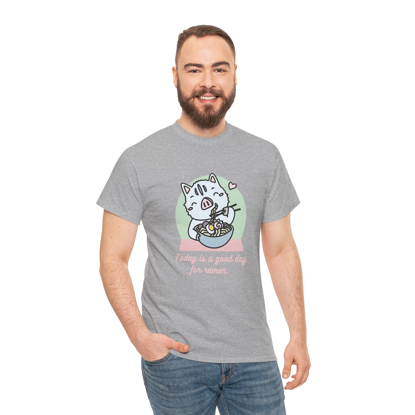 Inocchi's ramen unisex shirt from organic cotton (US market)