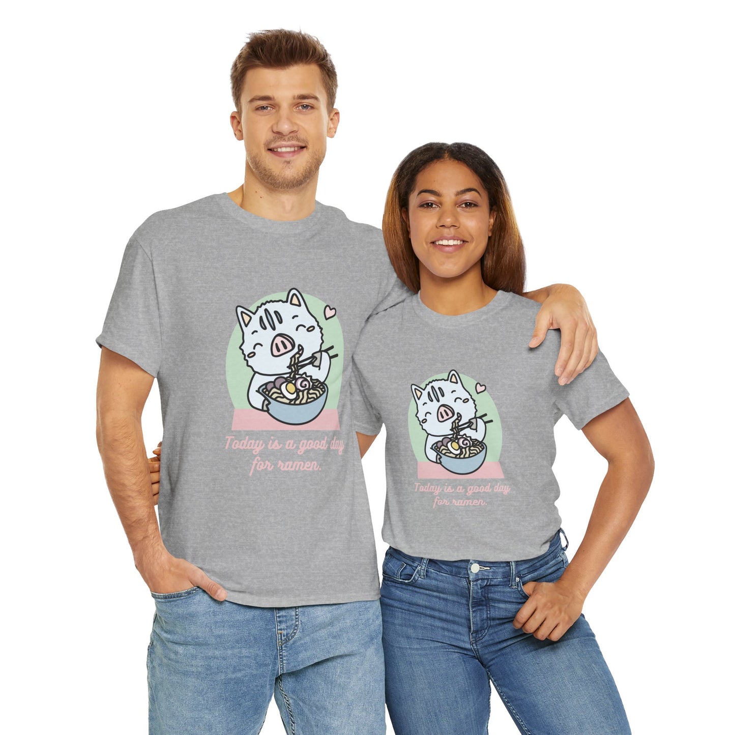 Inocchi's ramen unisex shirt from organic cotton (US market)