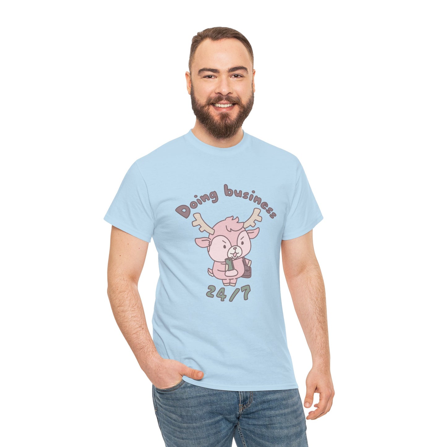 Shikataro's business unisex shirt from organic cotton (US market)