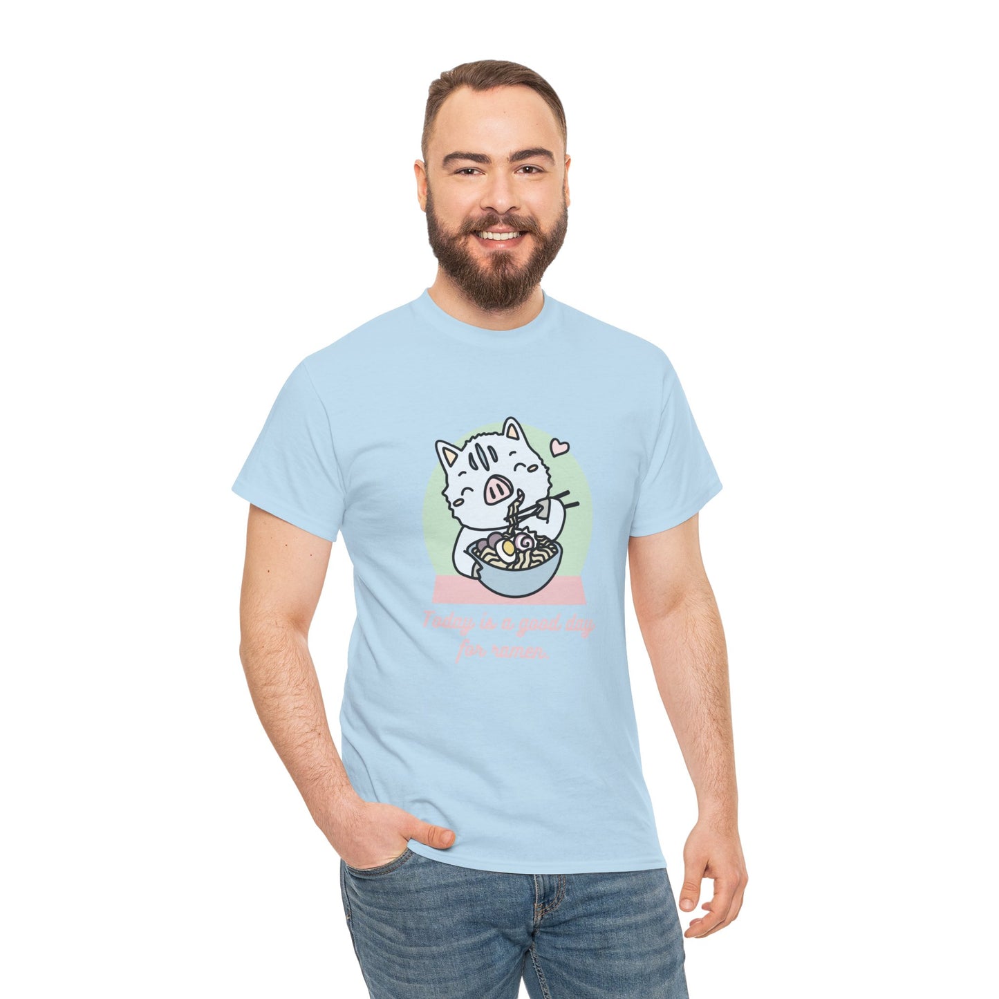 Inocchi's ramen unisex shirt from organic cotton (US market)