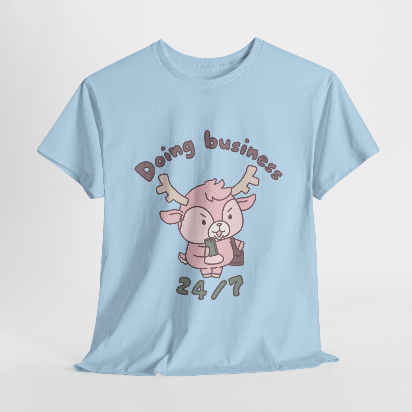 Shikataro's business unisex shirt from organic cotton (US market)