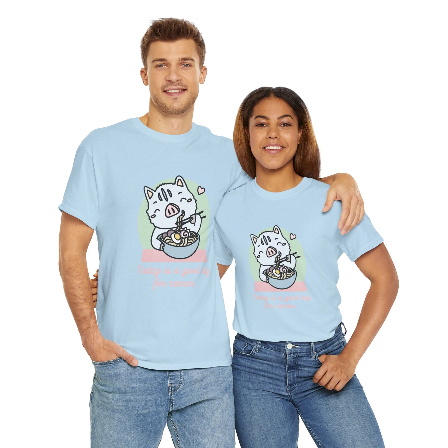 Inocchi's ramen unisex shirt from organic cotton (US market)