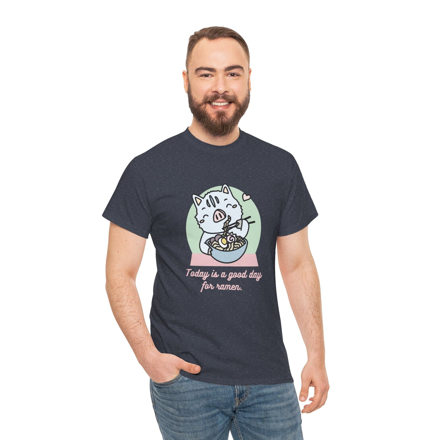 Inocchi's ramen unisex shirt from organic cotton (US market)