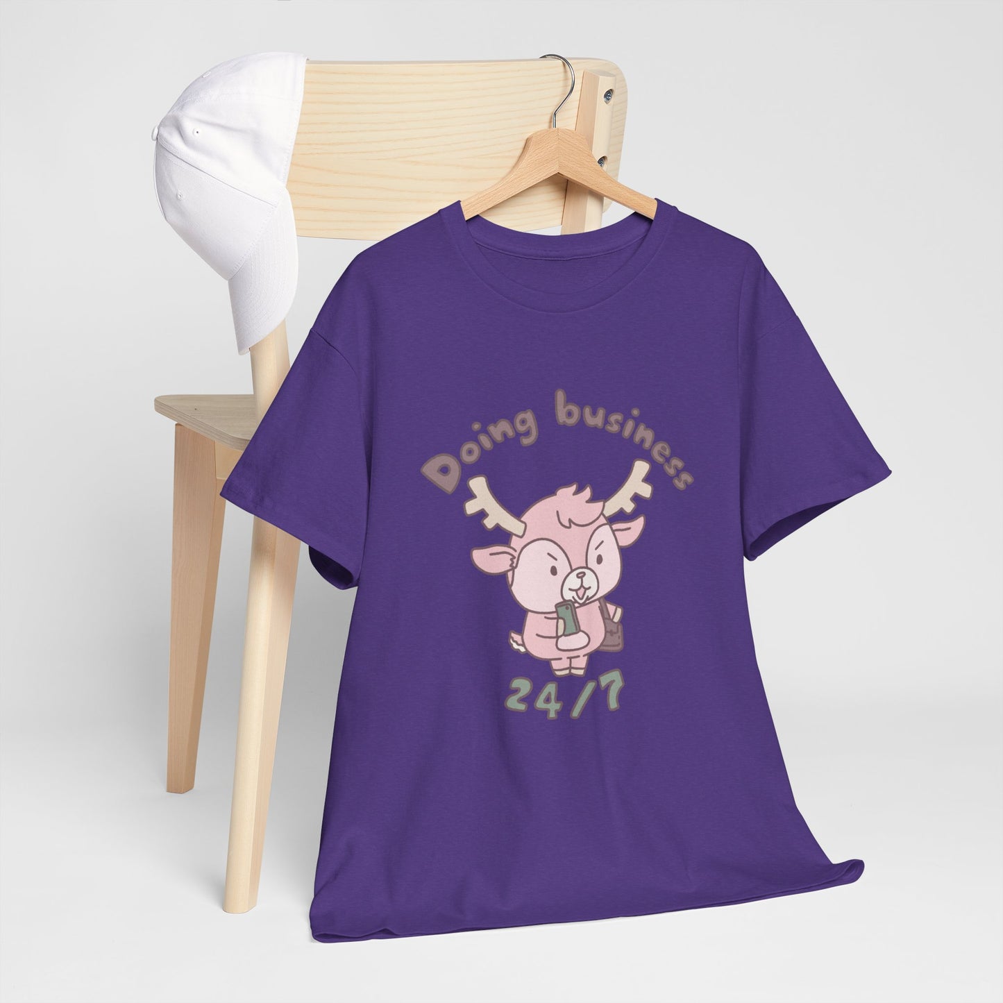 Shikataro's business unisex shirt from organic cotton (US market)